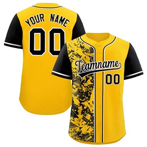 Uniforme de Béisbol al por Mayor, Personalizado, de Alta Calidad, Camiseta de Béisbol de Moda para Hombre, Uniforme Deportivo Transpirable con Botones - Product Image 4