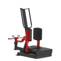 Squat à pendule à charge libre haut de gamme, conception ergonomique, équipement de gym commercial directement de l'usine pour l'entraînement de la force des jambes et des fessiers