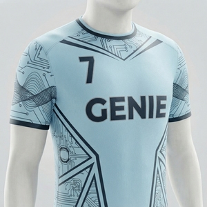 Tissu respirant pour uniforme de football d'entraînement, maillot et short de l'équipe professionnelle de la ligue, conçus avec une grande flexibilité - Product Image 6
