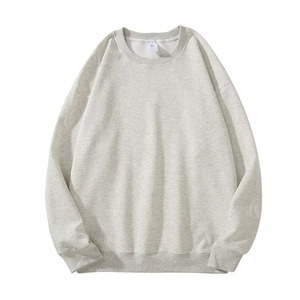 Custom Logo <b>Pink</b> Unisex Crew Neck <b>Sweatshirt</b> Long Sleeve Drop Shoulder Pullover for <b>Men's</b> and Women's Casual Apparel Lines - Product Image 6