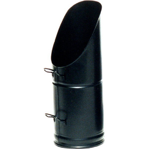 Cubo para carbón de metal con revestimiento negro, diseño novedoso, con asa, ecológico, capacidad de 1-3L, para uso en exteriores, jardín y chimenea - Product Image 5