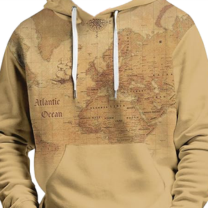 เสื้อฮู้ดบุผ้าโพลีเอสเตอร์ของผู้ชายผ้าขนแกะแห้งเร็วเป็นมิตรกับสิ่งแวดล้อมผ้า100% ฤดูหนาว - Product Image 3