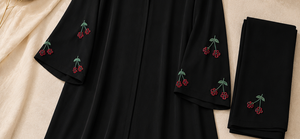 New Style Dubai <b>Modest</b> Women's Abaya Shawl Collar Long Sleeve Maxi <b>Dress</b> Lightweight Solid Islamic Kaftan <b>Satin</b> Silk Handmade - Product Image 4