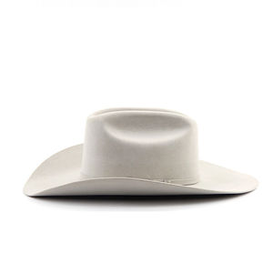 Sombrero Vaquero Occidental de Cuero Genuino Hecho a Mano, Sombrero de Ala Ancha para Viajes al Aire Libre y Actividades en el Rancho - Product Image 1