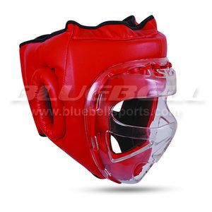 Wholesale Low Price Boxing Leather Breathable Lightweight <b>Head</b> Guard for Adults Men Women Full Face Protection - Product Image 6
