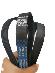V-Belt Karet EPDM CR Berkualitas Tinggi OEM untuk Mobil 4PK1041 6PK1665 untuk Mesin dengan Garansi 50000-100000KM Tahan Minyak - Product Image 2