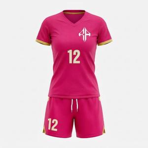 Nuevo Uniforme de Fútbol Sublimado para Mujer, 100% Poliéster, Manga Corta, por RIVIAN ATLANTIC - Product Image 2