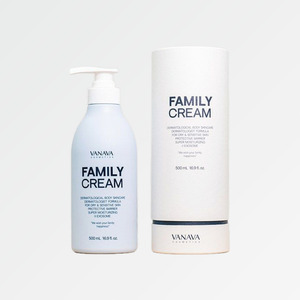 Crema VANAVA coreana K-Beauty, 1 unidad, hecha en Corea, loción corporal de 500 ml, vegana, productos para el cuidado de la piel, cremas corporales - Product Image 1