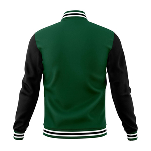 Chaqueta Varsity de Lona Personalizable para Hombre, Fabricada Directamente en Fábrica, Impresión de Logotipo Personalizado, Alta Calidad, Resistente al Viento para Invierno - Product Image 3