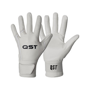 2025 diseño de logotipo personalizado guantes de bateo de béisbol profesionales cuero de vaca antideslizante transpirable diestros para receptores - Product Image 1