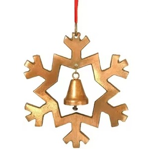 Campanas Colgantes Decorativas de Metal para Navidad, Adorno Festivo para Árbol, Decoración Navideña para el Hogar - Product Image 1