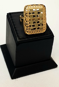 Dubai 24KT Gold Plated Brass Jewelry <b>Set</b> Hot-Selling Four Gram Earring Ring Pearl New Design Necklace Fashion Jewelry <b>Set</b> - Product Image 4