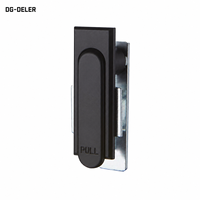 Serrure de porte avant antivol en alliage d'aluminium MS717-1-2 pour boîtier de serveur, armoire de contrôle réseau