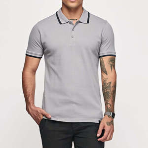 Nouvelle mode, dernier style, jersey uni respirant, coupe ajustée pour homme, haute qualité, pour chemises, pour l'été - Product Image 1