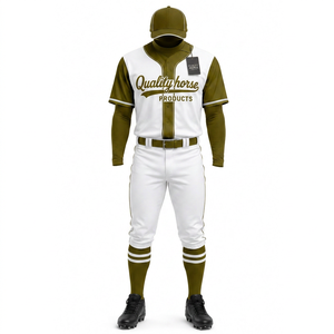 Personalized Team Names Logos Private Label Low Price Plus Size Wholesale Baseball Uniform Sets Custom Embroidered Designs - Product Image 4