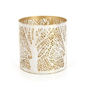 Portavelas Decorativo de Metal con Diseño Intrincado Recortado, Resistente al Óxido, Tamaño y Forma Personalizables - Product Image 6