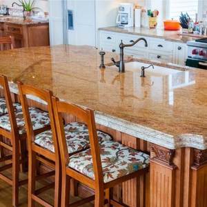 Durable Alaska Gold Granite <b>Stone</b> for Flooring Wall Cladding Countertops and High Strength Construction Projects - Product Image 5