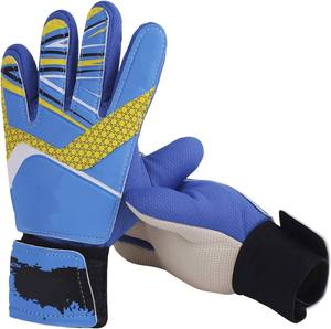 Kids Goals Keeper <b>Gloves</b> Non-Slip Wear Resistant Soccer <b>Ball</b> Training <b>Glove</b> Super Grip Palms Goalie <b>Gloves</b> for Children Size - Product Image 2