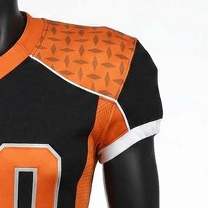 Camiseta de rugby transpirable de malla con impresión de logotipo personalizado de calidad profesional premium, ropa deportiva, camiseta de fútbol americano en venta - Product Image 5