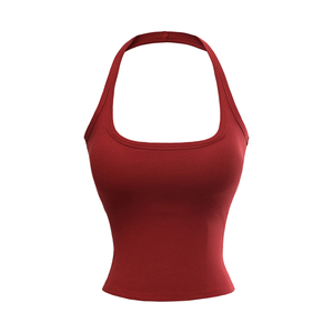 Camiseta Deportiva Ligera de Spandex/Nylon, Ajustada, de Secado Rápido, para Mujer, para Correr, Fitness y Uso Casual - Product Image 2