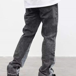 Pantalones Vaqueros de Mezclilla Personalizados para Hombre, Corte Recto, Algodón Elástico, Pantalones Casuales de Primera Calidad, Fabricante Mayorista de Marca Privada OEM - Product Image 4