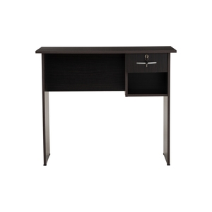 Wood Grain Computer Desk Home <b>Office</b> <b>Workstation</b> Table With Drawer Storage - Product Image 4