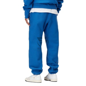 Custom Logo Sweatpants Unisex Thick Cotton Cuffed <b>Joggers</b> Men Women Casual 400 GSM Heavyweight Fleece Sweatpants - Product Image 1
