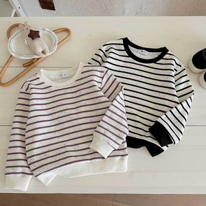 เสื้อฮู้ดแขนพองสำหรับเด็กผู้ชาย ปักลายตัวอักษร ปิดด้วยกระดุม ผ้าฝ้าย 100% ใส่ได้ทุกฤดู - Product Image 2