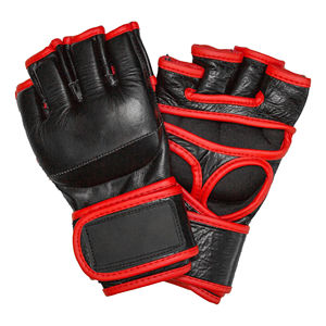 Guantes de Boxeo MMA de Gel para Adultos, con Cierre de Cordones, Absorción de Humedad y Muñequera de Cuero Personalizable - Product Image 4