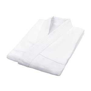 Uniforme de Karate Blanco para Adultos Unisex, 100% Algodón, Duradero, Corte Regular, Cinturón Negro Incluido, Ropa de Artes Marciales - Product Image 5
