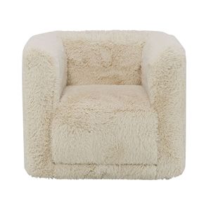 Sillón Giratorio Beige para Sala de Estar - Product Image 3