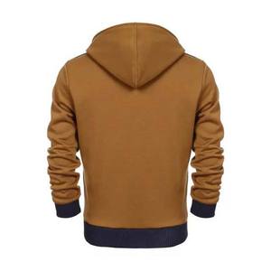 Sweat-shirts pour hommes de haute qualité, streetwear, séchage rapide, 100% coton, respirant, écologique, avec poche, grande taille, couleur unie, OEM personnalisé - Product Image 3