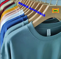 Nouveauté : T-shirts pour hommes en coton 100% tricoté de haute qualité, grammage lourd, col rond, personnalisables, avec option grandes tailles, en provenance du Bangladesh