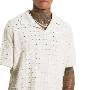 Manga corta de verano de gran tamaño para hombre para camisa 100% estampado de algodón tejido 180 gramos peso de tela diseño Popular - Product Image 6