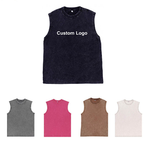 Camiseta sin Mangas de Alta Calidad para Hombre, Camiseta Deportiva de Algodón, Proveedor Mayorista - Product Image 1