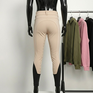 Pantalones de equitación al por mayor para mujer, leggings de equitación con silicona de asiento completo, pantalones de montar a caballo tipo jodhpur - Product Image 4
