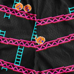 Pantalones Cortos Deportivos con Diseño Gráfico Retro |   Impresión por Sublimación Estilo Donkey Kong |   Pantalones Cortos Deportivos Transpirables de Doble Capa |   Venta al por mayor - Product Image 6