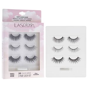 Kit di Ciglia Finte Complete per Donne Lash Heaven, 3 Paia di Ciglia di Qualità Premium - Product Image 3
