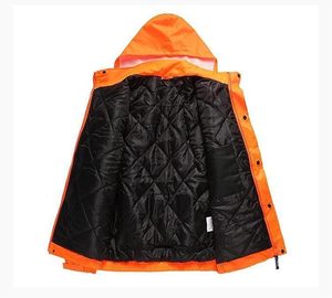 Customized Fashionable Reflective Breathable CE Certified Work <b>Jacket</b> Soft Shell Mechanic Hi Visibility Uniform Hooded <b>Jacket</b> - Product Image 4