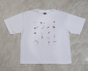 เสื้อยืดแขนสั้นผ้าฝ้ายแท้ 275 กรัม สไตล์วินเทจ ซัมเมอร์ ไฮสตรีท ทรงหลวม ลายบาติก  สำหรับผู้ชาย - Product Image 2