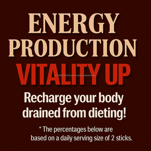 Mélange de café faible en gras aromatisé à la vanille, enrichi en Vitamine B1, Acide Pantothénique, HCA, pour le contrôle du poids chez l'adulte, la réduction des graisses et le soutien beauté, OEM - Product Image 2