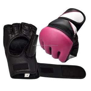 Wholesale Half-Finger Grappling <b>Gloves</b> High Quality 8oz MMA <b>Gloves</b> With Custom Logo Professional Sizes for Kick Boxing Sports - Product Image 4