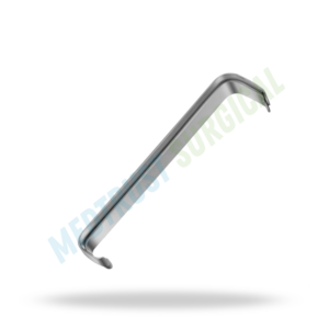 Retractor Quirúrgico de 16.5cm, Juego de 2 Cuchillas de Acero Inoxidable, Retractor de Tejido Médico - Product Image 3