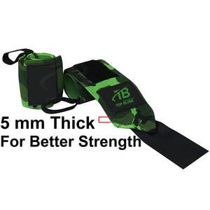 Muñequeras de Neopreno para Levantamiento de Pesas, Cómodas y Transpirables, Hechas en Pakistán, Personalizables para Uso en el Gimnasio - Product Image 6