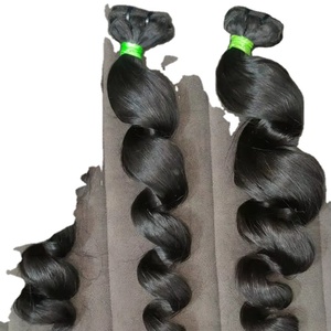 เรามีผมต่อแบบดิบ 100% ไม่ผ่านการแปรรูป Genius Weft หนาแน่นและสุขภาพดี ราคาโรงงานขายส่ง - Product Image 6