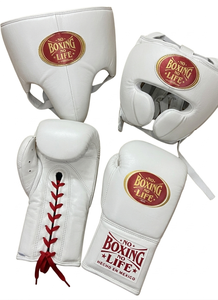 Premium Hot Selling <b>Boxing</b> Gear <b>Set</b> Professional Lace Up Punching Gloves Protective Headgear <b>Boxing</b> <b>Sparring</b> Groin Guard - Product Image 5