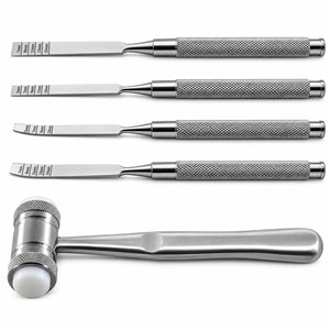 Juego de agujas para impresión dental de acero inoxidable, kit de instrumentos para cirugía oral con martillo y mango ergonómico - Product Image 2