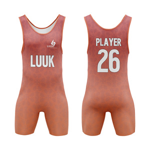 Elite Men's Wrestling <b>Singlet</b> Premium Quality Competition Gear Flexible Compression Fit for Clubs Schools and Teams - Product Image 3