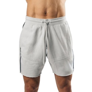 Pantalones Cortos Deportivos para Hombre, de Poliéster/Algodón, Personalizados, de Alta Calidad, Transpirables, Hasta la Rodilla, para Entrenamiento, Correr, Casuales, de Felpa Francesa - Product Image 1