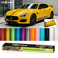 Film protecteur YSH pour voiture, film vinyle, film changeant de couleur 10 ans, film TPU PPF auto-réparant, film teinté JAUNE pour voiture